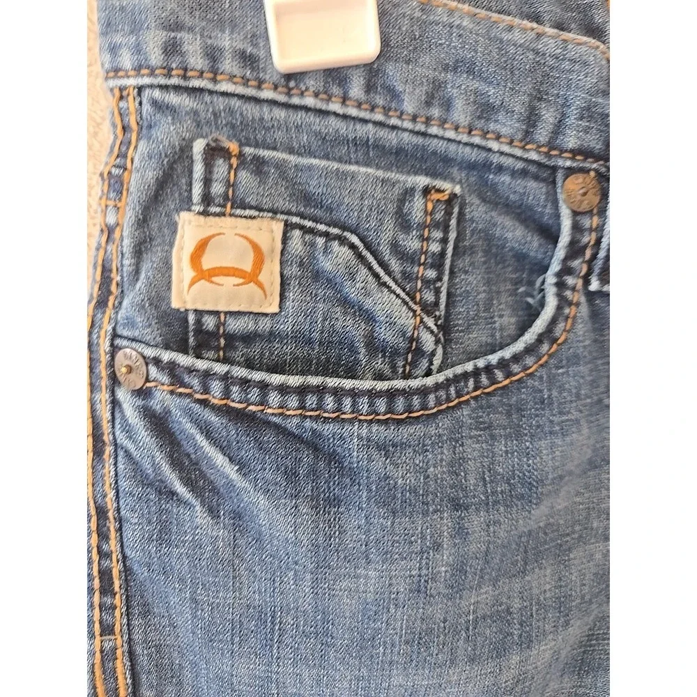 Cinch Ian Men's White Label Slim Fit Medium Wash Jeans MB64736001 Sz 29x34